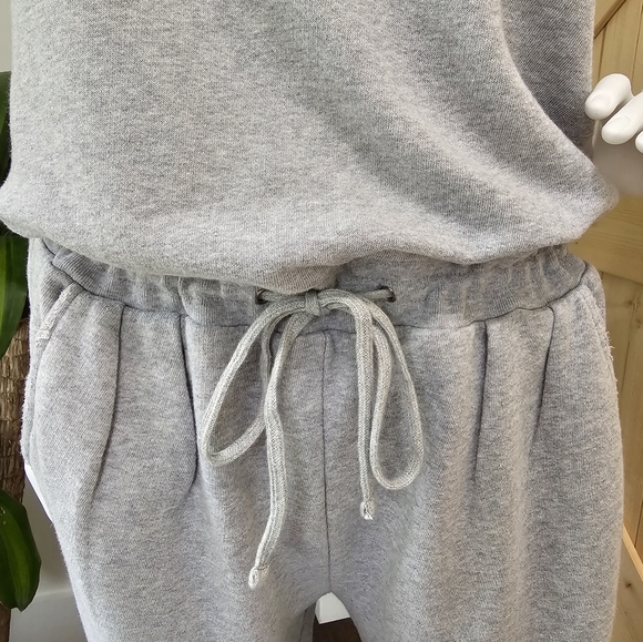 JOE'S‎ size S women's heather grey lounge jumpsuit - Picture 8 of 11